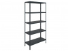 Стеллаж MS 200/100x40/5 Black