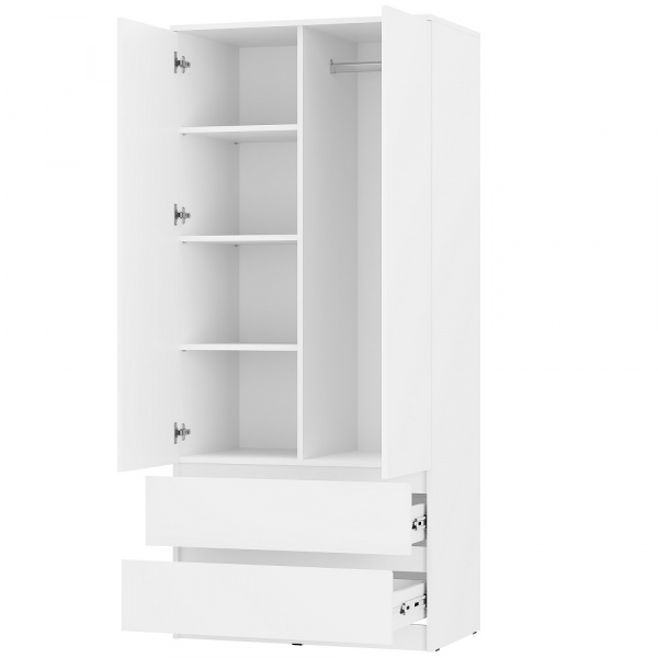 Шкаф Пальмира белый Ш*В*Г: 800*1900*520
